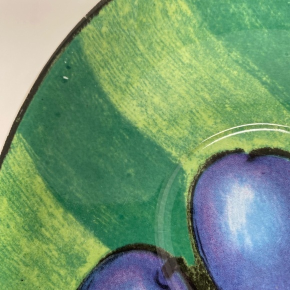 Set of 8 Vintage Misono Tuscany Oval Shaped Plum Saucers/Plates - Picture 9 of 9